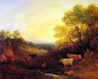 Gainsborough, Thomas - Landscape with Cattle
